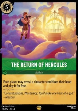 The Return of Hercules (V.1) [7ARI-118] (Archazia's Island) (Legendary)