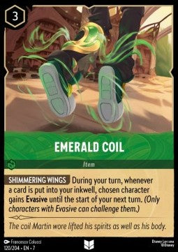 Emerald Coil [7ARI-120] (Archazia's Island) (Uncommon)