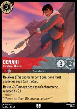 Denahi - Impatient Hunter [7ARI-124] (Archazia's Island) (Uncommon)