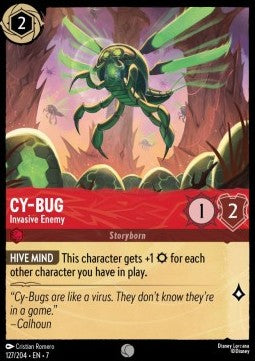 Cy‐Bug - Invasive Enemy [7ARI-127] (Archazia's Island) (Common)