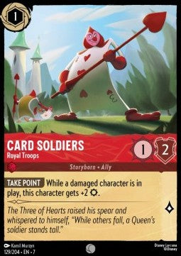 Card Soldiers - Royal Troops [7ARI-129] (Archazia's Island) (Common)