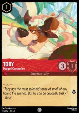 Toby - Dogged Companion [7ARI-131] (Archazia's Island) (Common)