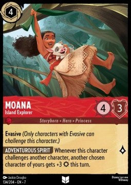 Moana - Island Explorer [7ARI-134] (Archazia's Island) (Uncommon)