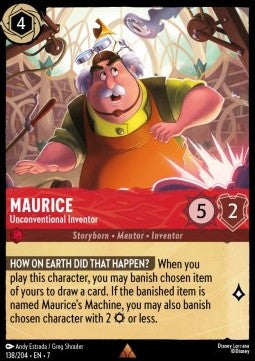 Maurice - Unconventional Inventor [7ARI-138] (Archazia's Island) (Rare)