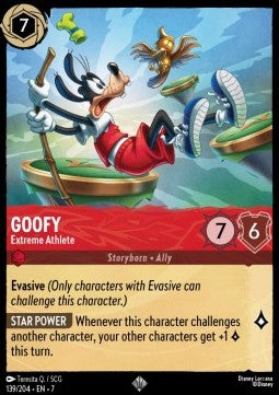 Goofy - Extreme Athlete [7ARI-139] (Archazia's Island) (Super Rare)