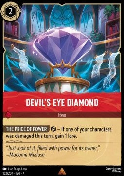 Devil's Eye Diamond (V.1) [7ARI-152] (Archazia's Island) (Rare)