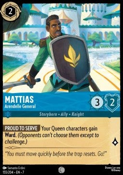 Mattias - Arendelle Guard [7ARI-155] (Archazia's Island) (Common)
