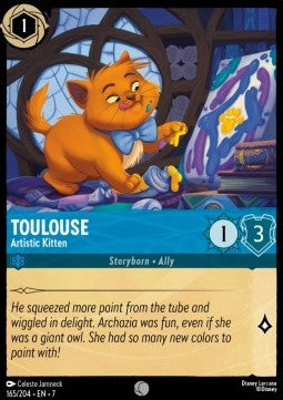 Toulouse - Artistic Kitten [7ARI-165] (Archazia's Island) (Common)