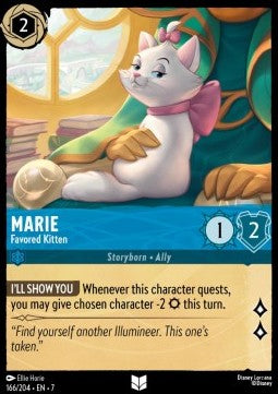 Marie - Favored Kitten [7ARI-166] (Archazia's Island) (Uncommon)