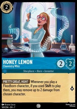 Honey Lemon - Chemistry Whiz [7ARI-169] (Archazia's Island) (Common)