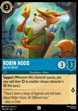 Robin Hood - Eye for Detail [7ARI-170] (Archazia's Island) (Common)