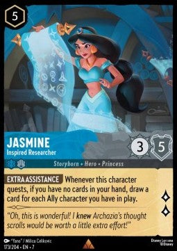 Jasmine - Inspired Researcher [7ARI-173] (Archazia's Island) (Rare)