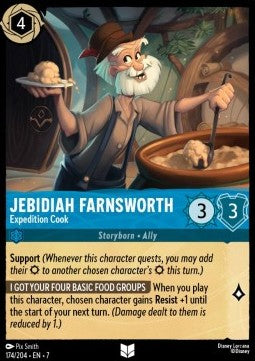 Jebidiah Farnsworth - Expedition Cook [7ARI-174] (Archazia's Island) (Uncommon)