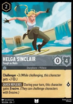 Helga Sinclair - Tough as Nails [7ARI-183] (Archazia's Island) (Uncommon)