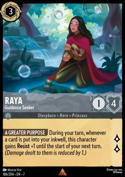 Raya - Guidance Seeker [7ARI-186] (Archazia's Island) (Rare)