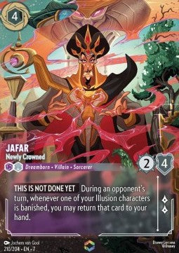 Jafar - Newly Crowned (V.2) [7ARI-210] (Archazia's Island) (Enchanted)