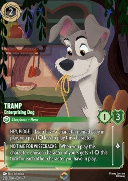 Tramp - Enterprising Dog (V.2) [7ARI-212] (Archazia's Island) (Enchanted)