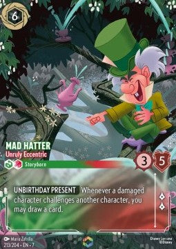 Mad Hatter - Unruly Eccentric (V.2) [7ARI-213] (Archazia's Island) (Enchanted)