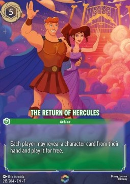 The Return of Hercules (V.2) [7ARI-215] (Archazia's Island) (Enchanted)
