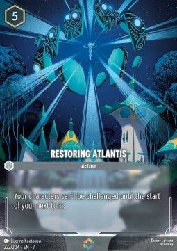 Restoring Atlantis (V.2) [7ARI-222] (Archazia's Island) (Enchanted)