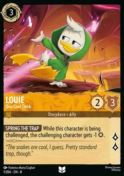 Louie - One Cool Duck (V.1) [8JAF-1] (Reign of Jafar) (Uncommon)