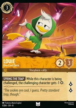 Louie - One Cool Duck (V.2) [8JAF-1] (Reign of Jafar) (Uncommon)