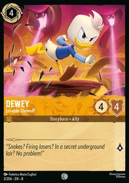 Dewey - Lovable Showoff (V.1) [8JAF-2] (Reign of Jafar) (Common)