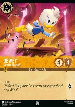 Dewey - Lovable Showoff (V.2) [8JAF-2] (Reign of Jafar) (Common)