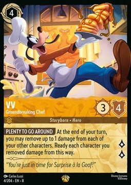 Goofy - Groundbreaking Chef (V.1) [8JAF-4] (Reign of Jafar) (Legendary)