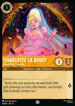 Charlotte La Bouff - Mardi Gras Princess [8JAF-8] (Reign of Jafar) (Common)