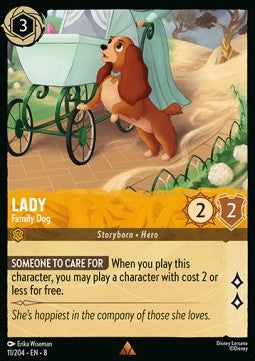 Lady - Family Dog [8JAF-11] (Reign of Jafar) (Rare)