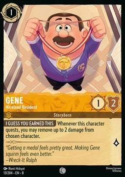 Gene - Niceland Resident [8JAF-13] (Reign of Jafar) (Common)
