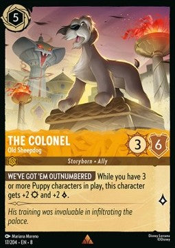 The Colonel - Old Sheepdog [8JAF-17] (Reign of Jafar) (Rare)