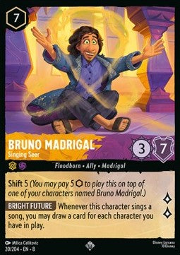 Bruno Madrigal - Singing Seer [8JAF-20] (Reign of Jafar) (Super Rare)