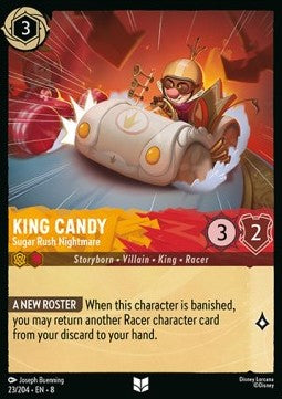 King Candy - Sugar Rush Nightmare [8JAF-23] (Reign of Jafar) (Uncommon)