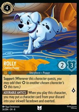 Rolly - Chubby Puppy [8JAF-26] (Reign of Jafar) (Uncommon)