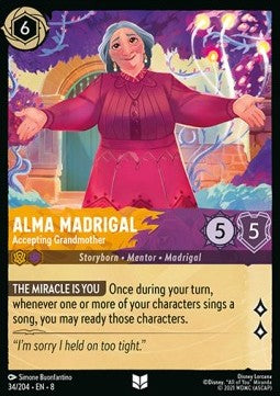 Alma Madrigal - Accepting Grandmother [8JAF-34] (Reign of Jafar) (Uncommon)