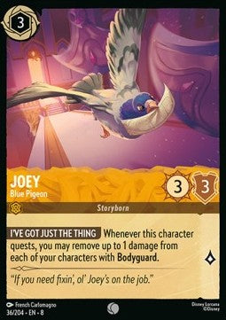 Joey - Blue Pigeon [8JAF-36] (Reign of Jafar) (Common)