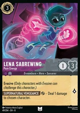 Lena Sabrewing - Pure Energy [8JAF-49] (Reign of Jafar) (Uncommon)