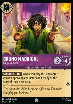 Bruno Madrigal - Single-Minded [8JAF-51] (Reign of Jafar) (Common)