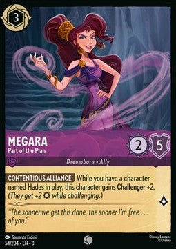 Megara - Part of the Plan [8JAF-54] (Reign of Jafar) (Common)