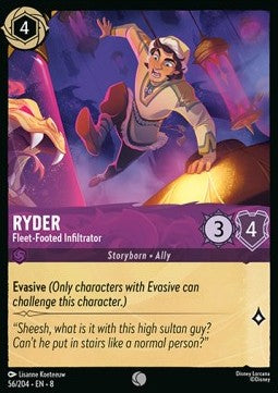 Ryder - Fleet-Footed Infiltrator [8JAF-56] (Reign of Jafar) (Common)