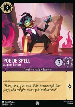 Poe De Spell - Magica's Brother [8JAF-58] (Reign of Jafar) (Common)