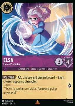 Elsa - Fierce Protector [8JAF-60] (Reign of Jafar) (Rare)