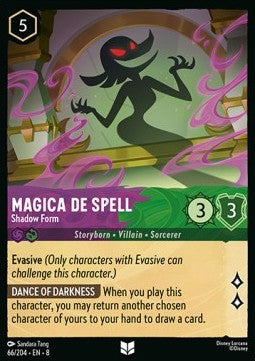 Magica De Spell - Shadow Form [8JAF-66] (Reign of Jafar) (Uncommon)