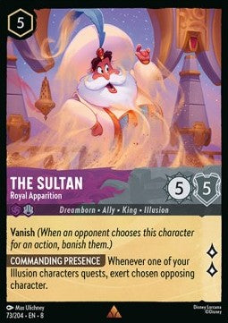 The Sultan - Royal Apparition [8JAF-73] (Reign of Jafar) (Rare)