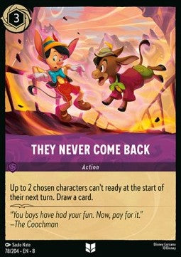They Never Come Back [8JAF-78] (Reign of Jafar) (Uncommon)