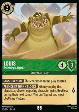 Louis - Endearing Alligator [8JAF-95] (Reign of Jafar) (Uncommon)
