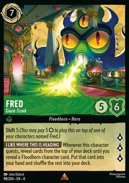 Fred - Giant-Sized [8JAF-98] (Reign of Jafar) (Rare)