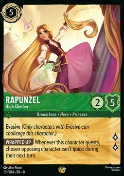 Rapunzel - High Climber (V.1) [8JAF-101] (Reign of Jafar) (Legendary)